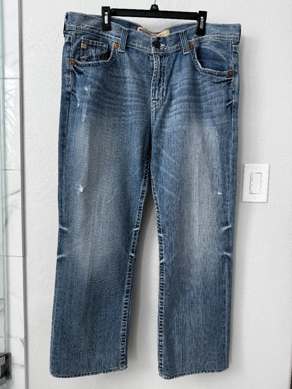 Men's Big Star Pioneer Boot Cut Jeans 40" X 30"